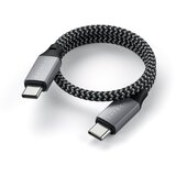Satechi USB-C to USB-C Short Cable - 25cm - Space Grey (ST-TCC10M) | ePonuda.com