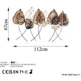 WALLXPERT zidna dekoracija Casting Leaf 2 | ePonuda.com
