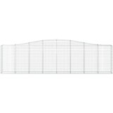 vidaXL Lučne gabionske košare 6 kom 400x30x100/120cm pocinčano željezo | shoptok.hr