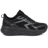 Shelvt Lightweight black sneakers with a thick McArthur sole Cene