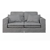 Ropez Siva sedežna garnitura 196 cm Nora – | Shoptok.si