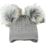 Aliap® otroška pletena kapa libby grey | Shoptok.si