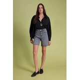 TRENDYOLMILLA ženski šorts Twoss26Sr00107, siva | Eponuda.com