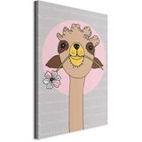 Slika - Happy Llama (1 Part) Vertical 40x60 Na talijanskom platnu | shoptok.hr