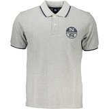 North Sails MEN&#39;S GRAY SHORT SLEEVED POLO SHIRT | Shoptok.si