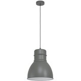 Eglo viseća lampa EBURY E27 Ø38 cm siva bela 43622 | Eponuda.com