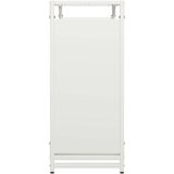  Stalak za drva bijela 90x28x65 cm hladno valjani čelik | shoptok.hr