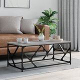  Stolić za kavu boja hrasta 100 x 50 x 40 cm konstruirano drvo | shoptok.hr