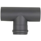 Prity Dimovodno T koljeno (Promjer: 80 mm, Crne boje) | shoptok.hr