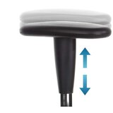 MID.YOU Vrtljiv Stol Office-tec, Siva | Shoptok.si