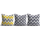 Opviq Set od 3 jastuka 43x43cm Šareni | Eponuda.ba