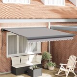  Povlačivi tende Svjetlosiva 300 x 250 cm Platno i Aluminij | shoptok.hr