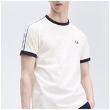 Fred Perry TAPED RINGER T-SHIRT Bijela | shoptok.hr