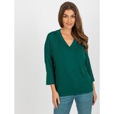 RELEVANCE Blouse-RV-BZ-8630.94-dark green | Shoptok.si