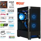 MEGA gaming namizni računalnik S8 Ryzen 7 7800X3D/32GB/2TB SSD/RTX 5070/črna Cene