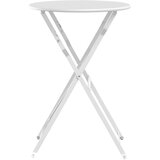 Bistro Stol Bijelo Ø 50 x 71 cm Čelik s prahom | shoptok.hr