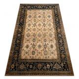 RugsX Preproga volna OMEGA AVILA Ornament okvir konjak rjava 200x300 cm, (22107778) | Shoptok.si
