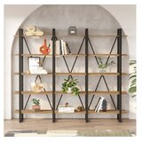 Hanah home ML4 A Polica za knjige 219,6x180x34cm, Smeđa | Eponuda.ba