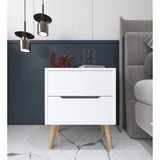 Hanah home Noćni ormarić bijeli | Eponuda.ba