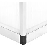  Staklenik od aluminija 302 x 190 x 195 cm 11,19 m³ | shoptok.hr