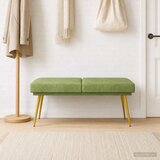  Klupa s dvostrukim slojem Svijetlo zelena 120 x 45 x 46 cm | shoptok.hr
