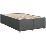  Krevet s oprugama i madracem tamnosivi 120 x 200 cm od tkanine | shoptok.hr