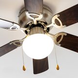  ZEVENTI - Stropni ventilator GALDANA 1xE27/60W/230V braon/bež | Eponuda.com