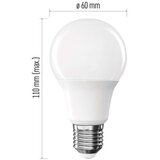  LED žarnica Basic A60 / E27 / 8,8 W (60 W) / 806 lm / Toplo bel 6/1 | Shoptok.si