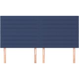  Uzglavlje plavo 200x5x118/128 cm tkanina | Eponuda.ba