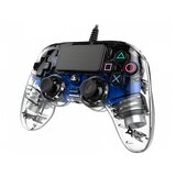 Nacon kontroler za PS4, žičani, osvjetljeni, kompaktni, plavi | shoptok.hr