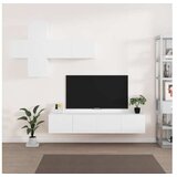 vidaXL 7-dijelni set TV ormarića bijeli od konstruiranog drva | shoptok.hr