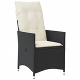  9-dijelni vrtni bistro set od poliratana s jastucima crni | shoptok.hr