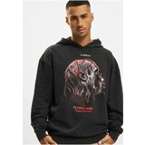 MT Upscale Flying High Oversize Acid Black Hooded Cene