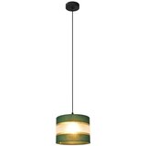  Luster na sajli HELEN 1xE27/15W/230V prečnik 20 cm zelena/zlatna | Eponuda.com