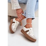 Boto Women's Platform Sneakers Leopard Beige Lincidi | shoptok.hr