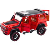 Metalni džip za igro na vlečenje s vrati, ki se odpirajo 1:22 - rdeča | Shoptok.si