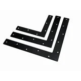 Spojnica L - kutna 250x250x30 mm, crna