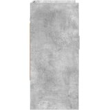  Polica na zidu Zidna montaža Betonska siva 80 x 36 x 80 cm | shoptok.hr