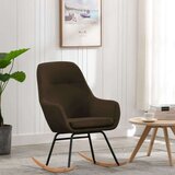  Gugalni stol rjavo blago | Shoptok.si