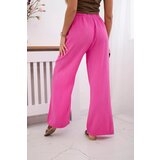 Kesi Włoski Muslin pants with a wide leg pink | Eponuda.ba
