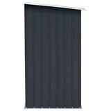  Vrtna ostava za drva pocinčani čelik 163 x 83 x 154 cm antracit | shoptok.hr