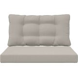  Jastuk za vanjsku sofU 2 pcs Sivi Poliester - Sivi 80 x 80 cm 1x sjedalo +1x naslon (2D s bartagom) | shoptok.hr