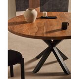 Kave Home Blagovaonski stol s pločom stola od bagrema ø 150 cm Argo – | shoptok.hr