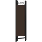 Sobna pregrada s 5 panela smeđa 200 x 180 cm | Eponuda.ba