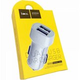 Hoco avtopolnilec Z2A adapter 2,4A - 2xUSB - bel Cene