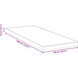  Nadvložek Bela 90 x 190 cm žakardna tkanina, (5000202539) | Shoptok.si