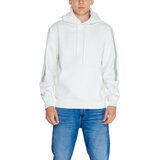 Calvin Klein Jeans Puloverji LOGO TAPE J30J325632 Bela Cene
