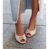 D/CEO Black sandals on a block heel Millo | Shoptok.si