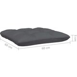 vidaXL Kutna vrtna sofa s jastucima bijela od masivne borovine | shoptok.hr