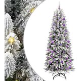  Umjetno božićno drvce Bijela 210 cm PVC, plastika, čelik i PE | shoptok.hr